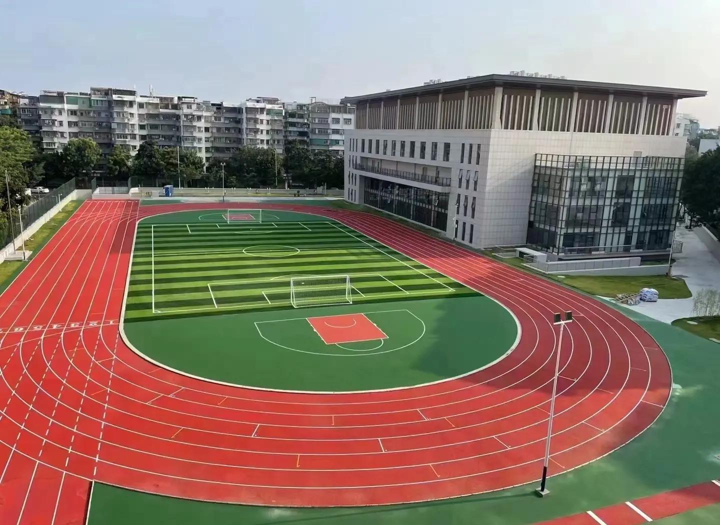 琼中黎族苗族自治县人造草坪塑胶篮球场 - 厂家